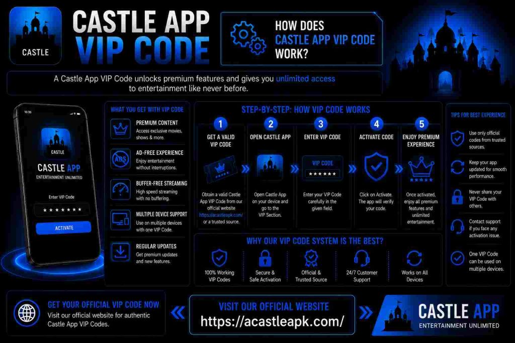 How Does Castle App Vip Code Work?